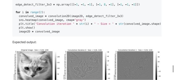 In This Activity You Will Implement The Convolution Operation Your Implementation Will Detect Edges In An Image You A 4