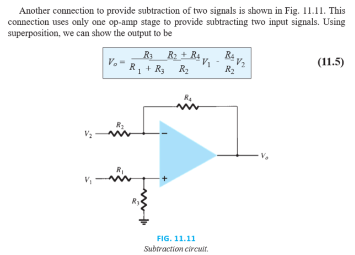 Derive The Output Equation On The Circuit 1