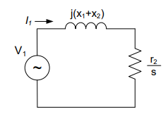 The Single Phase Equivalent Circuit Parameters Of A 3 Phase Star Connected Asynchronous Motor Are Given Below Total Mec 1