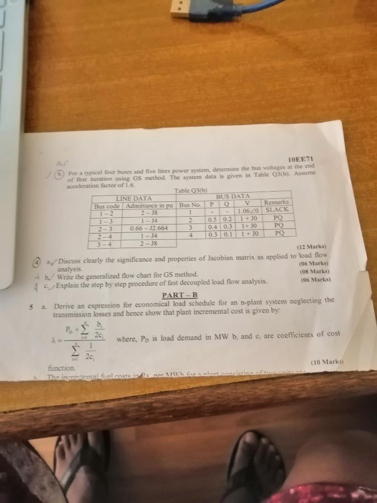 Question 5a 1