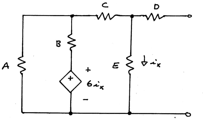 Consider The Norton Equivalents Of Circuits A B Determine In In Amperes And Rn In Ohms Solve Symbolically 2