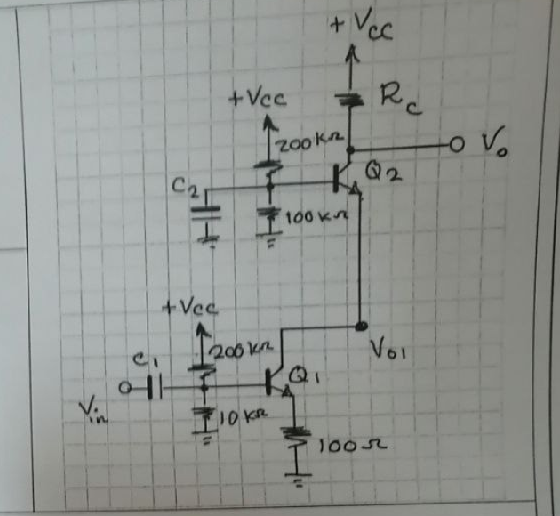 Question 5 What Happens To The Gain Of The Amplifier If Capacitor C2 Is Removed A The Circuit Will Not Function Properl 2