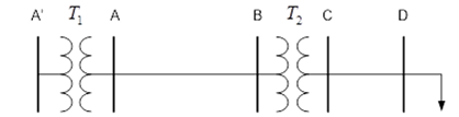 In The Circuit Of The Figure We Know 1 The Impedance Of The A B Line 26 6 J107 Ohm 2 C D Line Impedance 4 5 J17 1