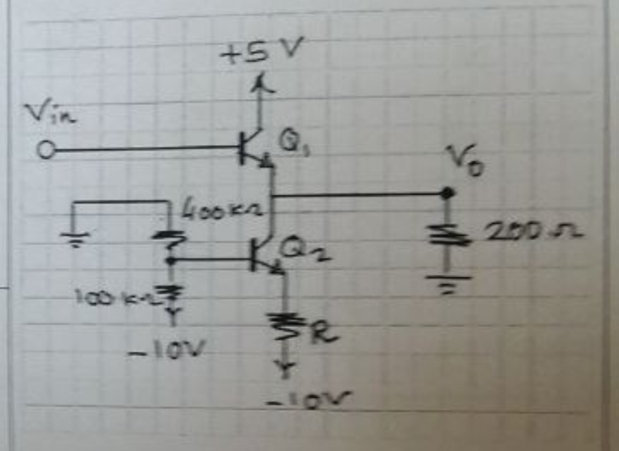 Question 6 Which Of The Following Statements Is Correct A Q1 Is A Common Collector Amplifier Q2 Is A Current Source B 2
