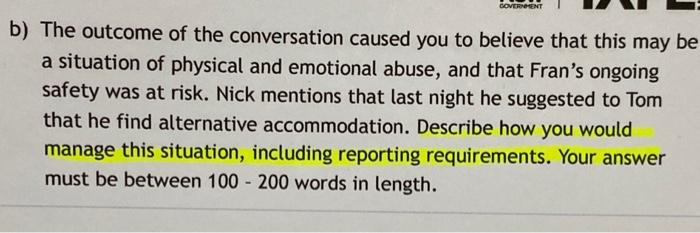 A Explain Why It Is Important To Acknowledge Feelings Of Distress Rather Than Try To Stop Them 20 60 Words B Des 3