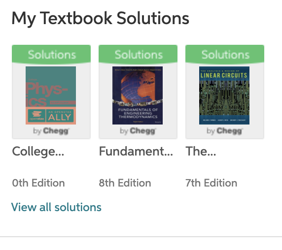 My Textbook Solutions Solutions Solutions Solutions Linear Circuits Phys Andrea Fundamentals Of Engineering Thermodynami 1